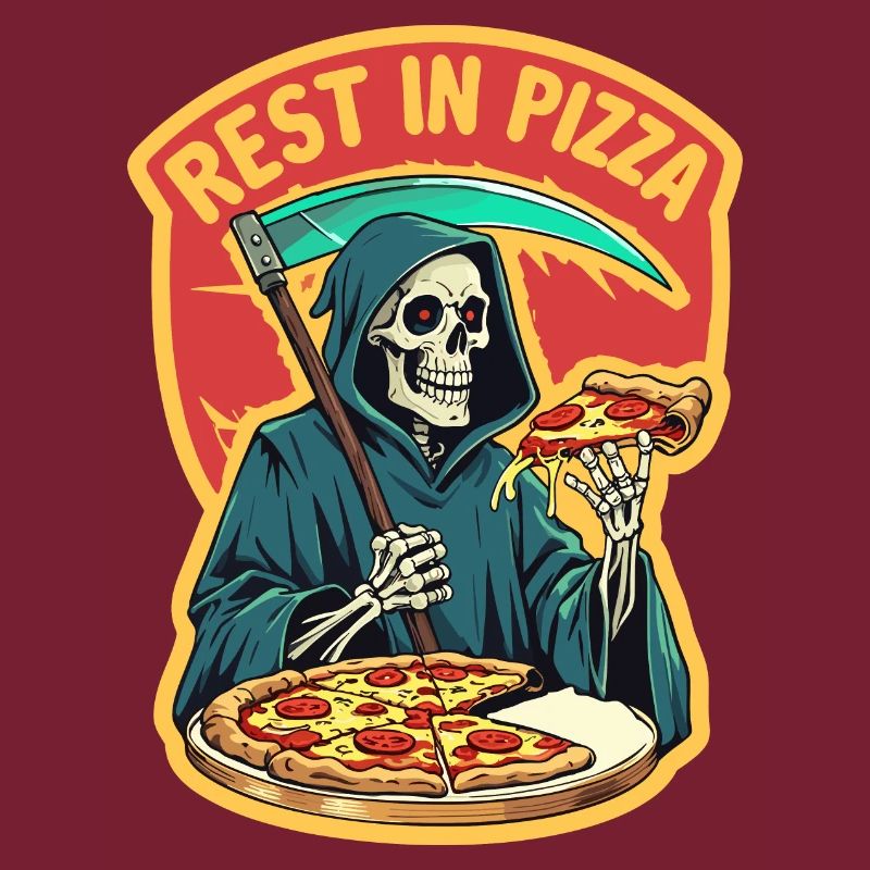 Ruhe in der Pizza