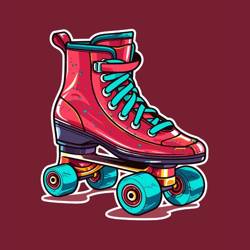 Rollerskates Grafik