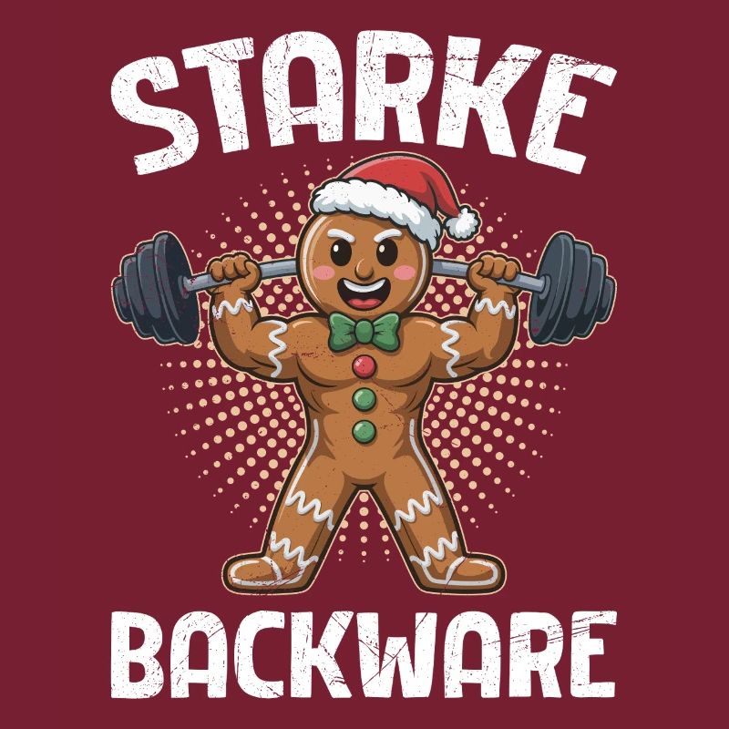 Gingerbread Man STARKE BACKWARE Funny