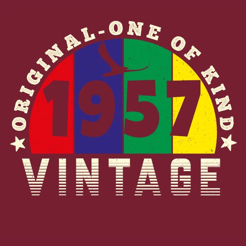 Vintage 1957 Retro - Bursdag