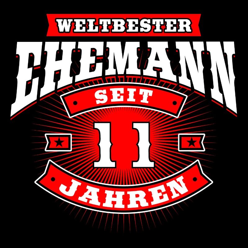 Ehemann Ehegatte Ehe Mann Geschenk 11 Jahre