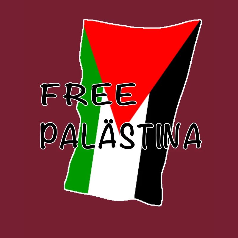 Conception du drapeau de la Palestine libre