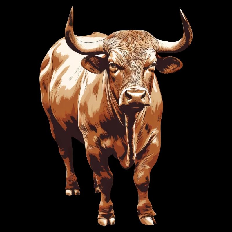 Vaches, bœufs, taureaux et bisons à la ferme