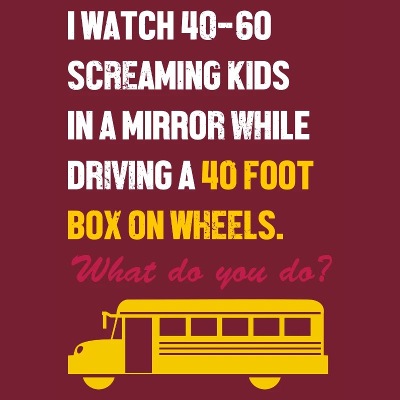 Schulbusfahrer Schulbus