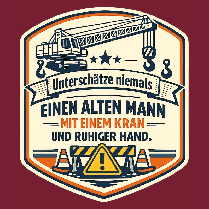 Kranmeister Alter Mann Patch