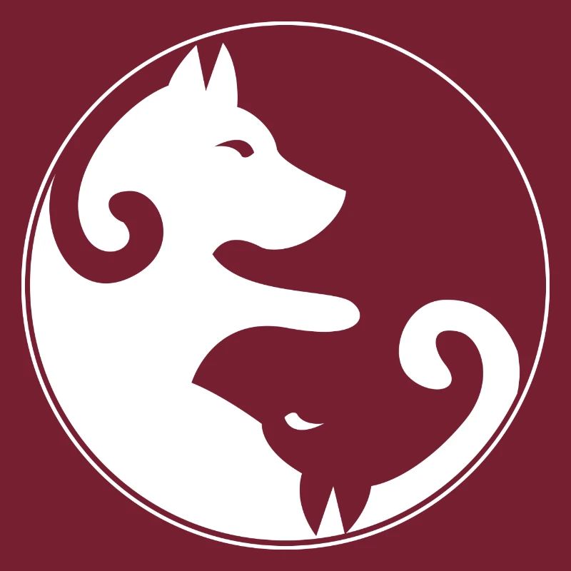 Chiens de Yin Yang &