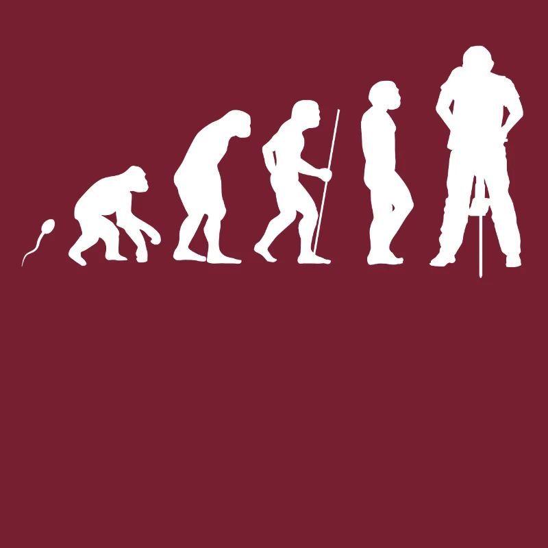 Presslufthammer Evolution Fun Shirt