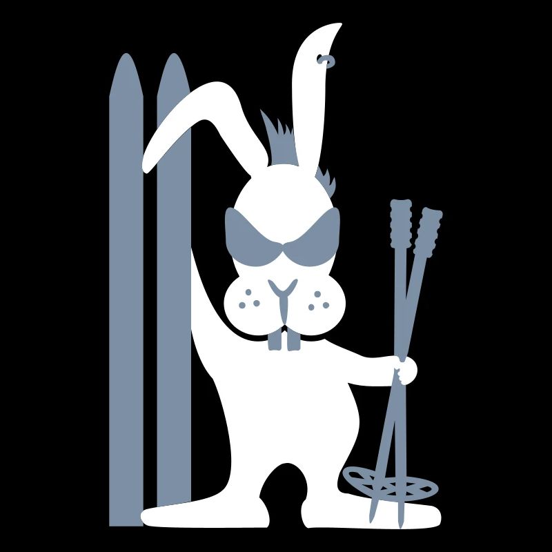 Skihase / ski bunny (3c)