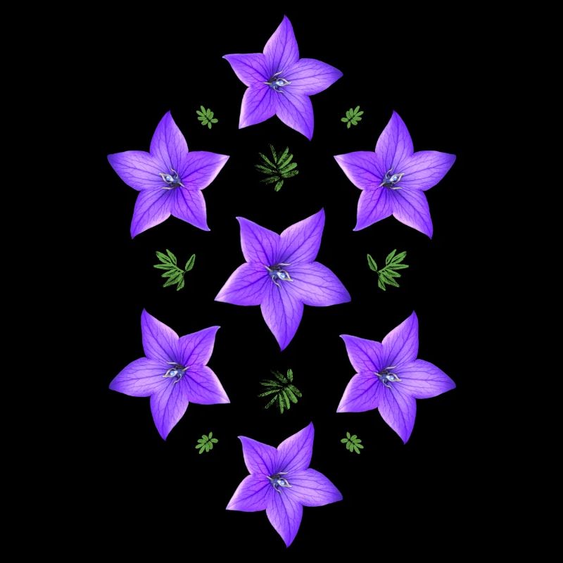 fleur pourpre - campanule