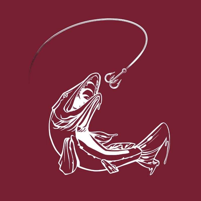 conception de tatouage de poisson-grenouille