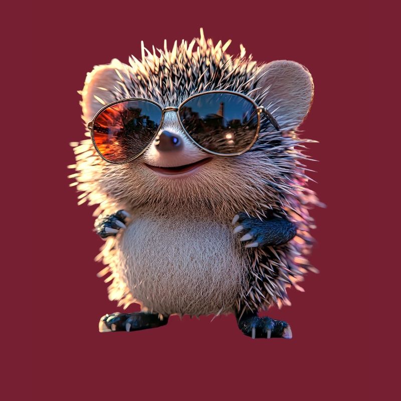 Hérisson Hérisson à ventre blanc Hérisson épineux Amour Hérisson mignon