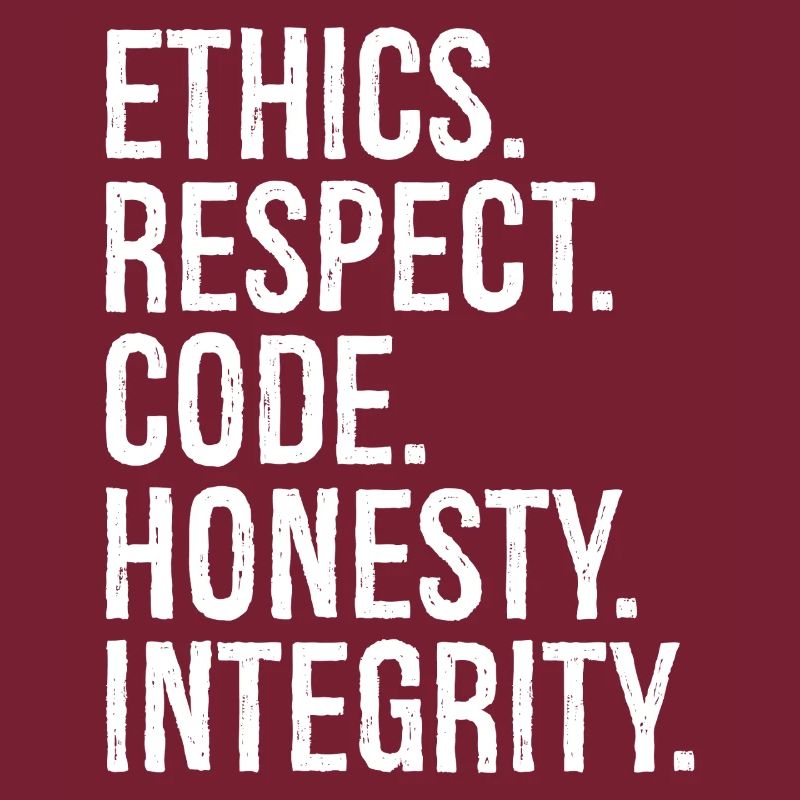 ethics respect code honesty integrity