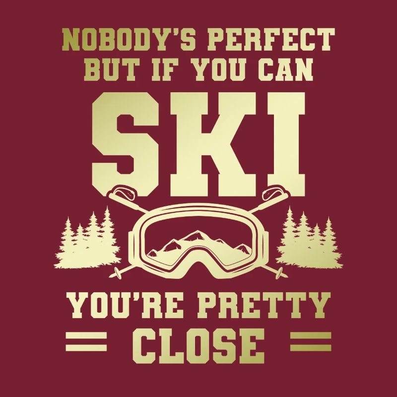 No one is perfect Skiing
