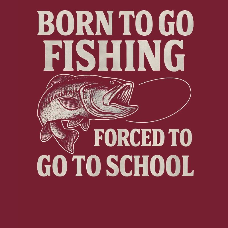 Né pour aller pêcher, forcé d’aller à l’école Pêcheur