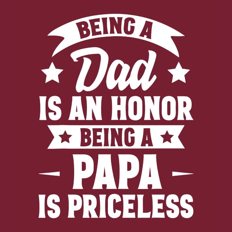 Papa Priceless: Dad Honor Tee