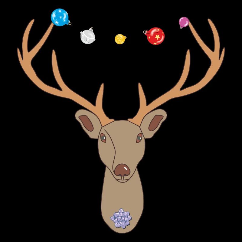 Cerf Noël, Cerf de Noël