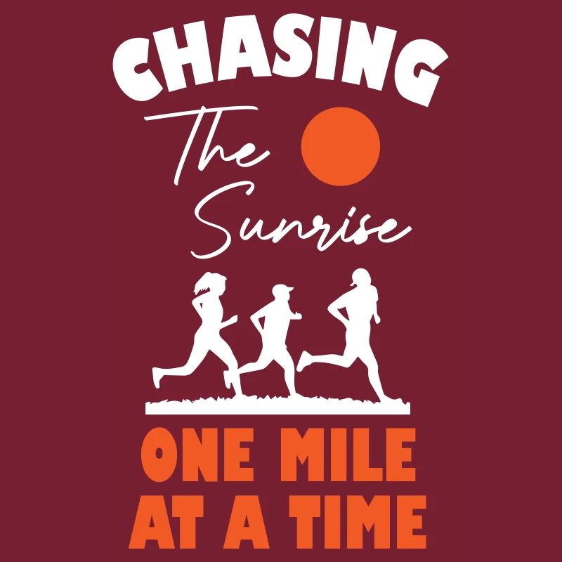 Running Chasing The Sunrise