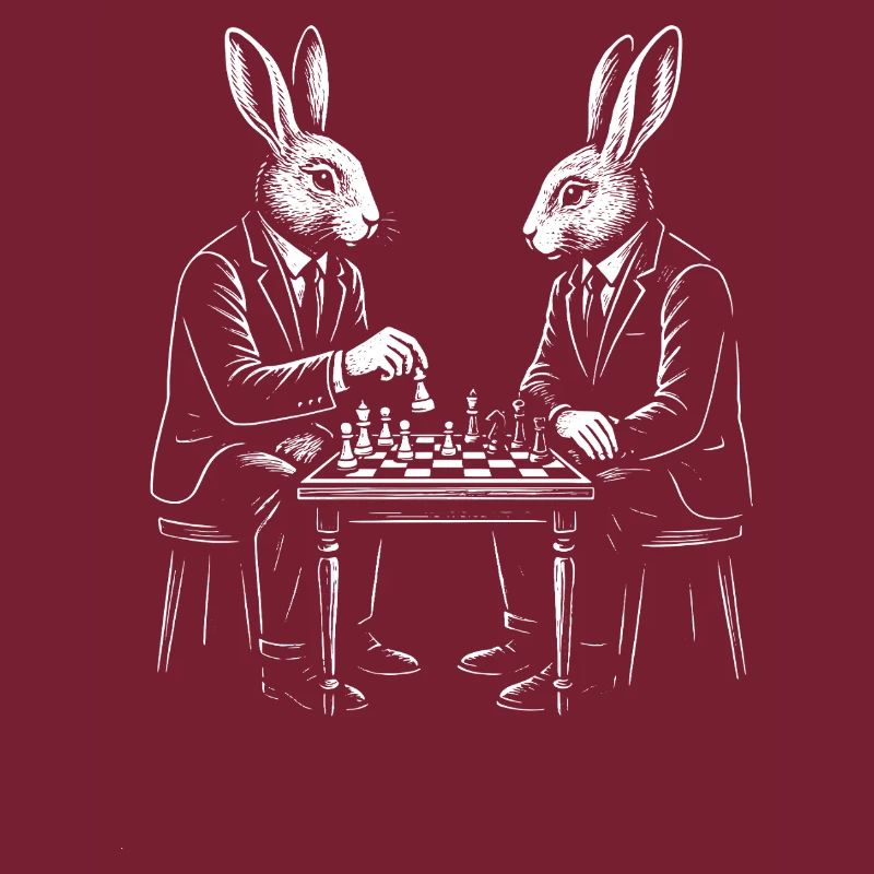 Gentlemen Rabbits Chess Match
