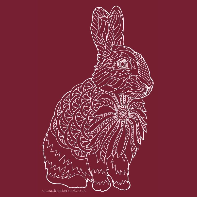 Rabbit design white