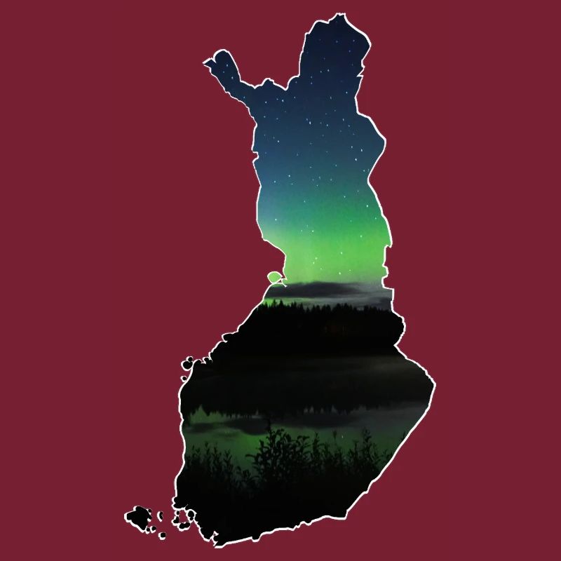 La carte de la Finlande