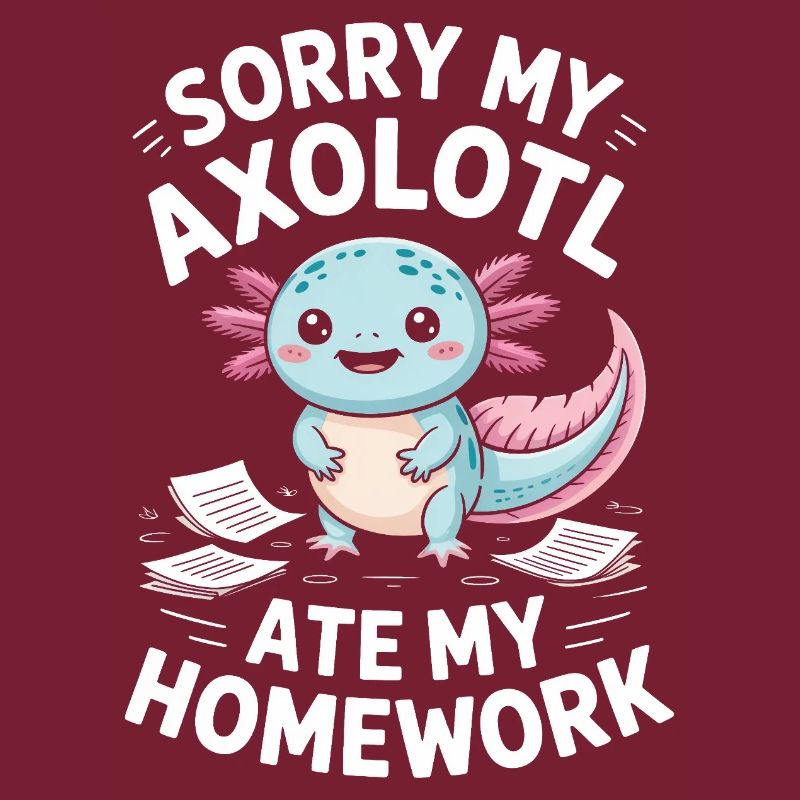 Axolotl a mangé mes devoirs