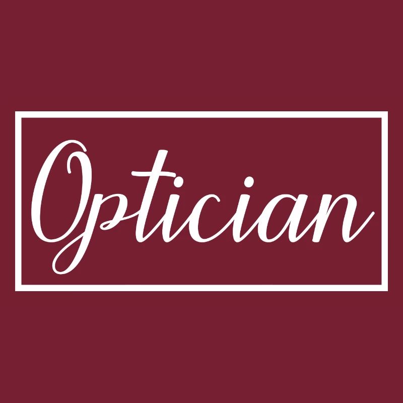 Optiker stolzer diplomierter Optikerstudent
