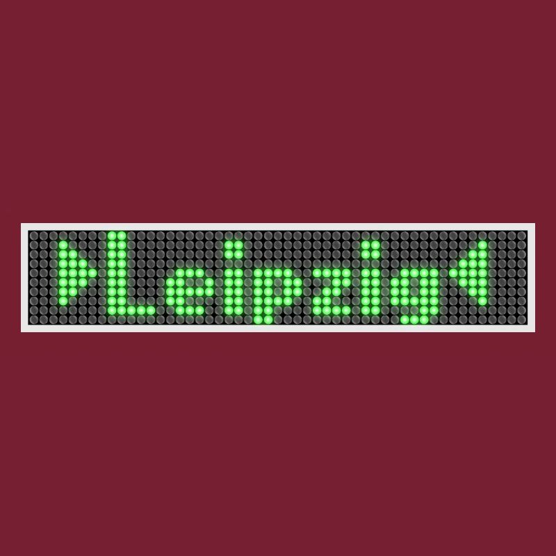 Leipzig LED Display Vert