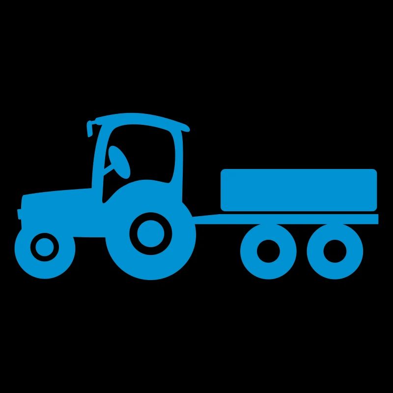 Traktor mit Anhänger