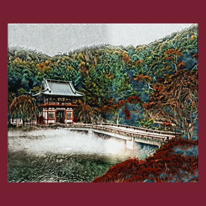 Temple dans la forêt
