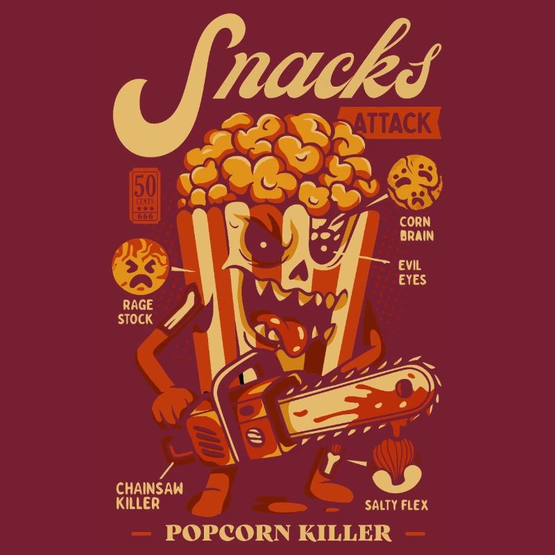Slasher Snacks Attacks Popcorn Killer