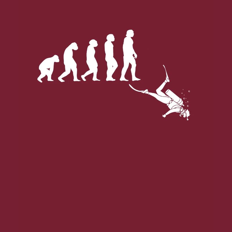Tshirt évolution plongeur