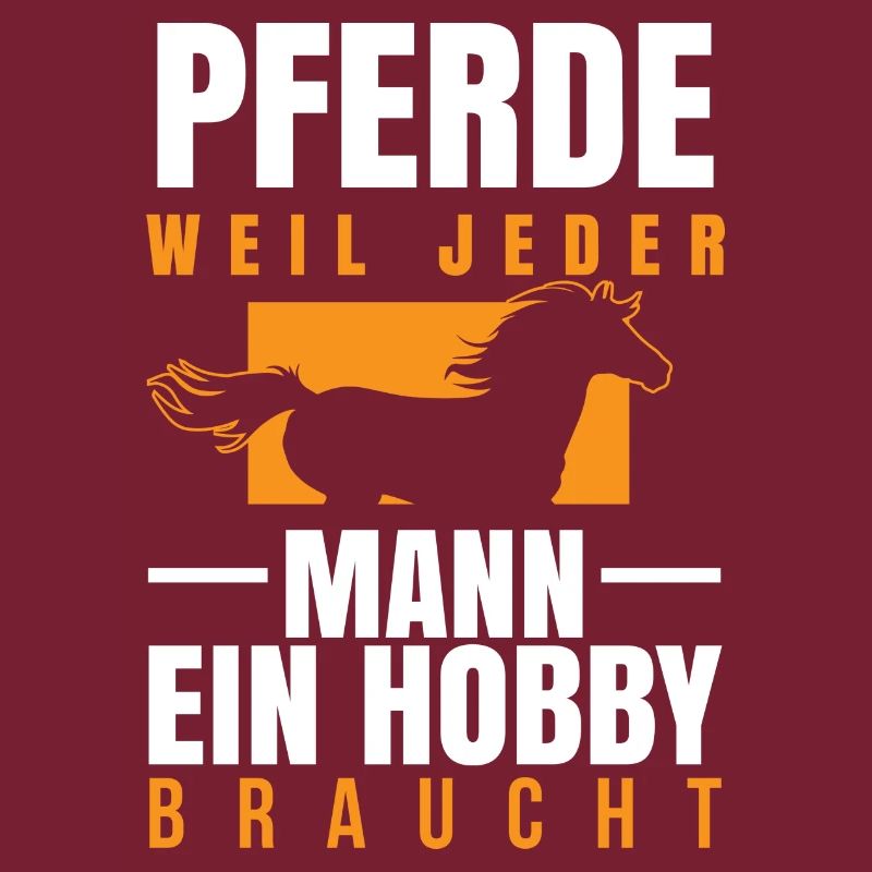 Pferd - Mann Hobby braucht