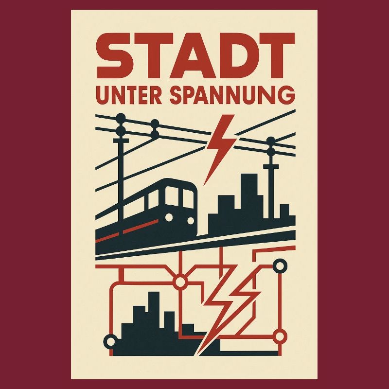 City Under Voltage Subway Lightning Current Metropolis