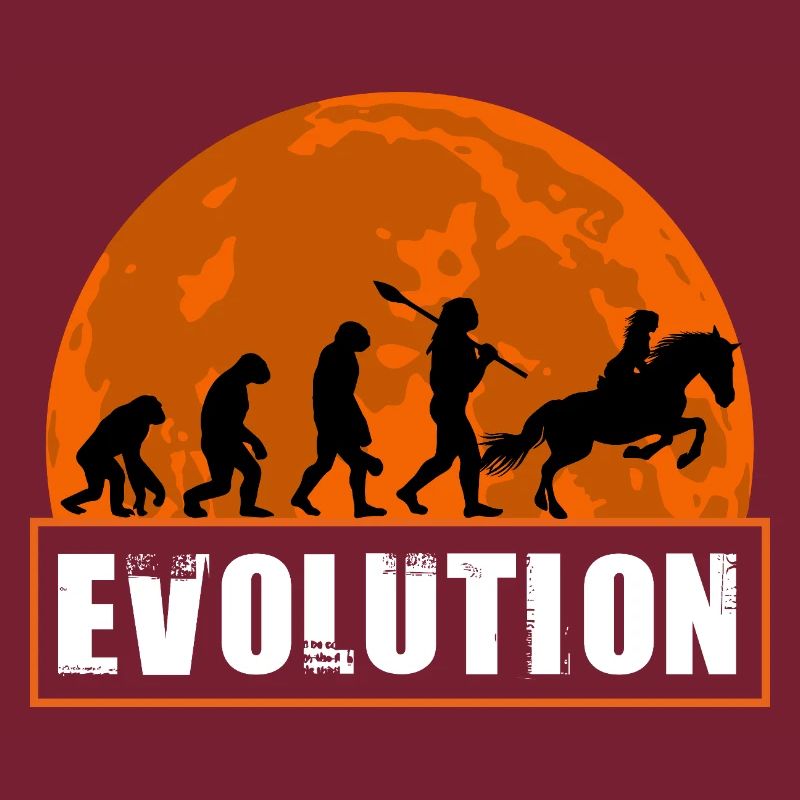 Horse Racing Evolution Equestrian Jockey Sunset