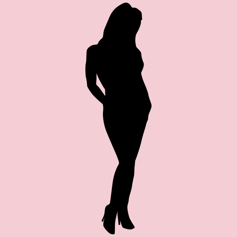 Frau Körper Silhouette Vektor-Design