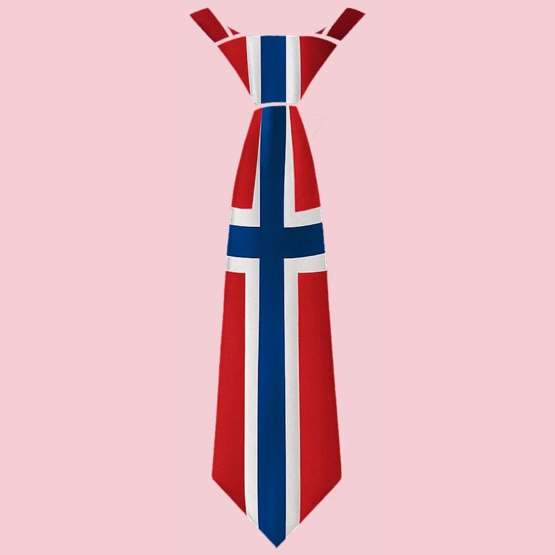 Norway Tie – Flag Design