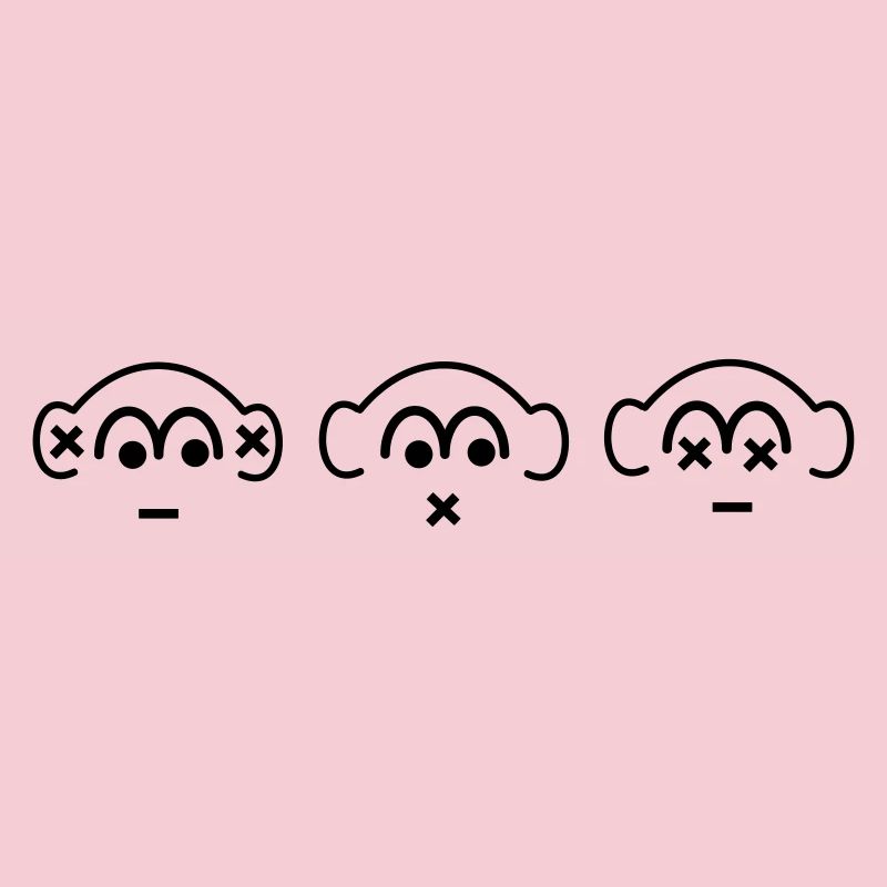 les trois singes