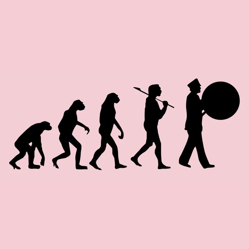 Evolution große Trommel Spielmannszug Kapelle