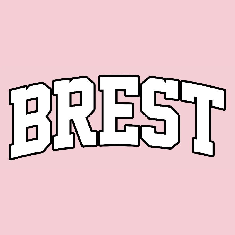 Brest-Logo: Kollegiales Design mit maritimem Stil