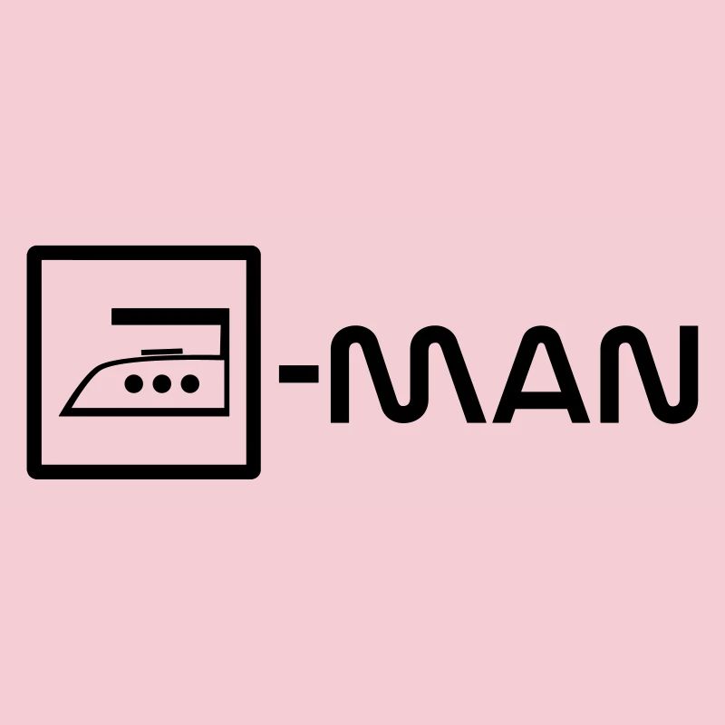 ironing man