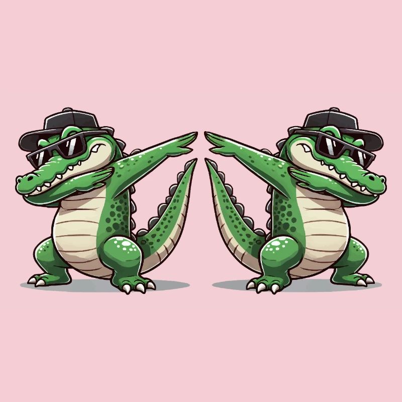 Krokodil Comic Dabbing 2