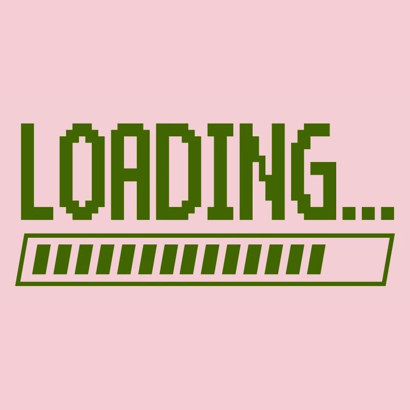 Loading Bar Pixel Design