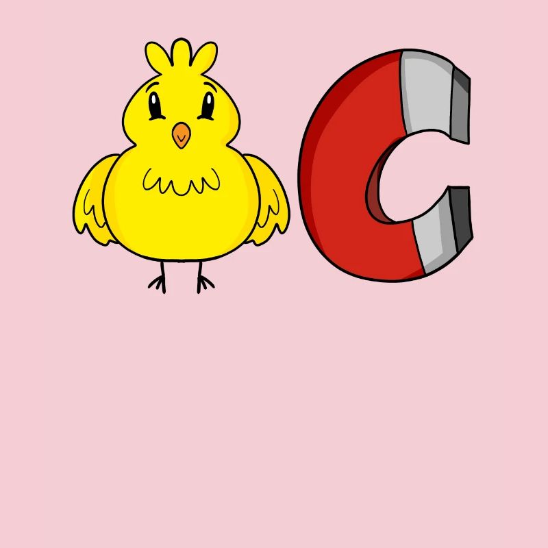 Küken Magnet