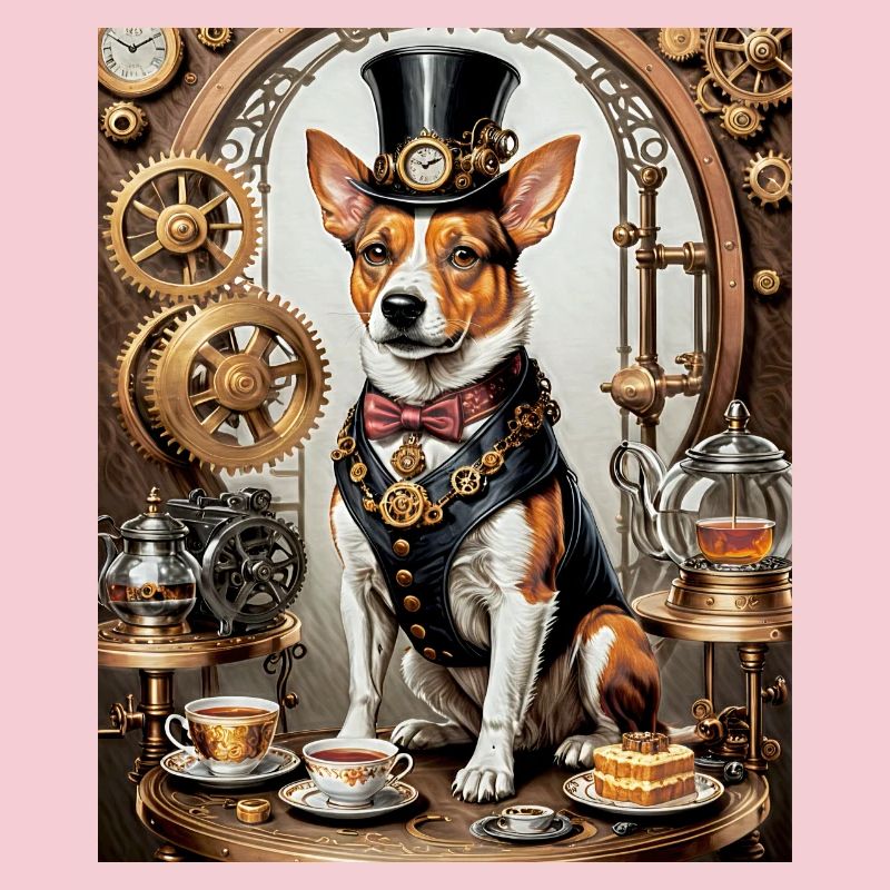 Corgi Steampunk Aristocrate Corgi Steampunk