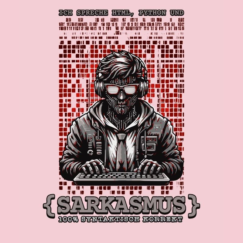 I speak HTML, Python and sarcasm