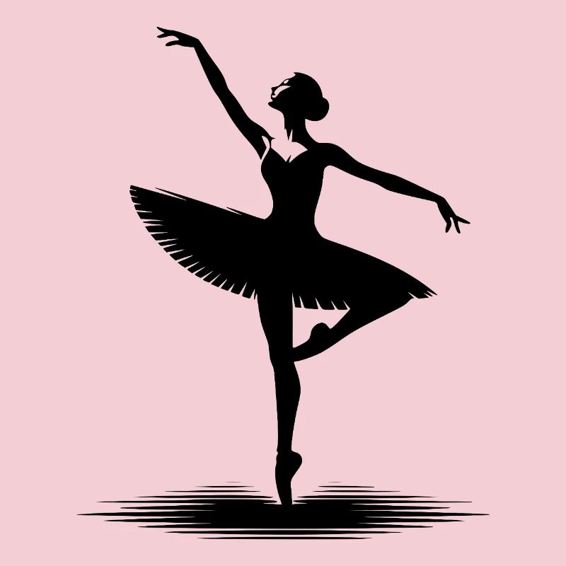 Équilibre parfait du ballet dans le mouvement de danse