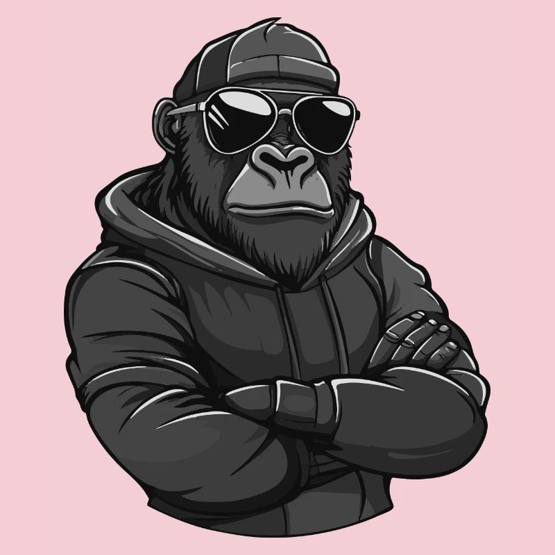 Gorilla Animal Comic