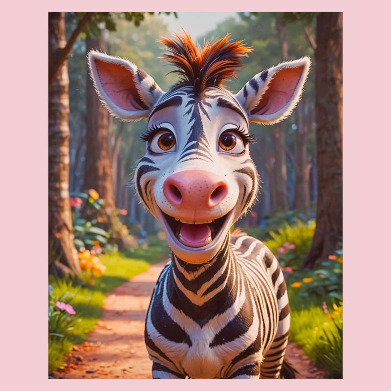 super cute african animals zebra