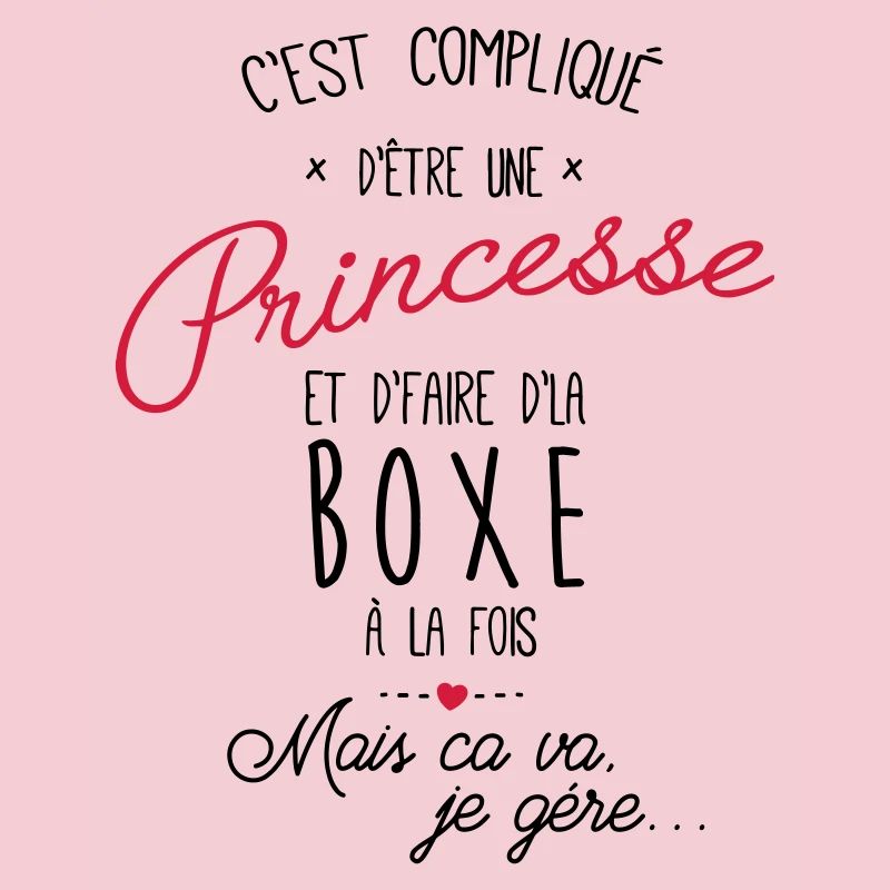 princesse et Boxe - boxeuse