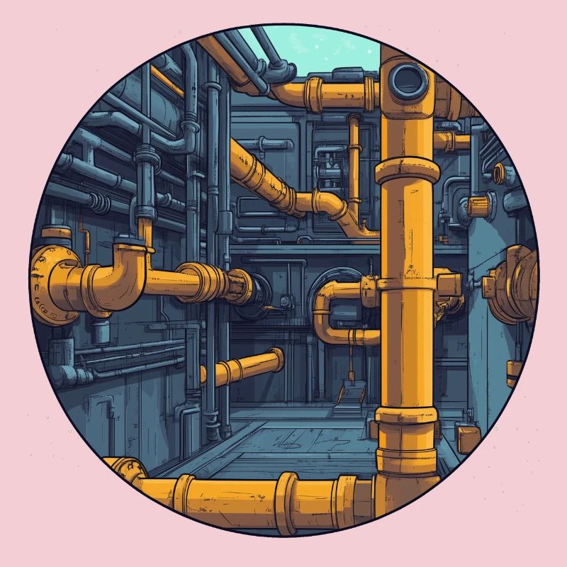Industrial pipe systems